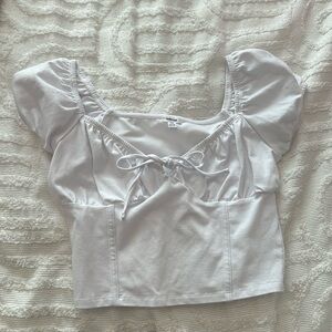 Garage white top. Size small